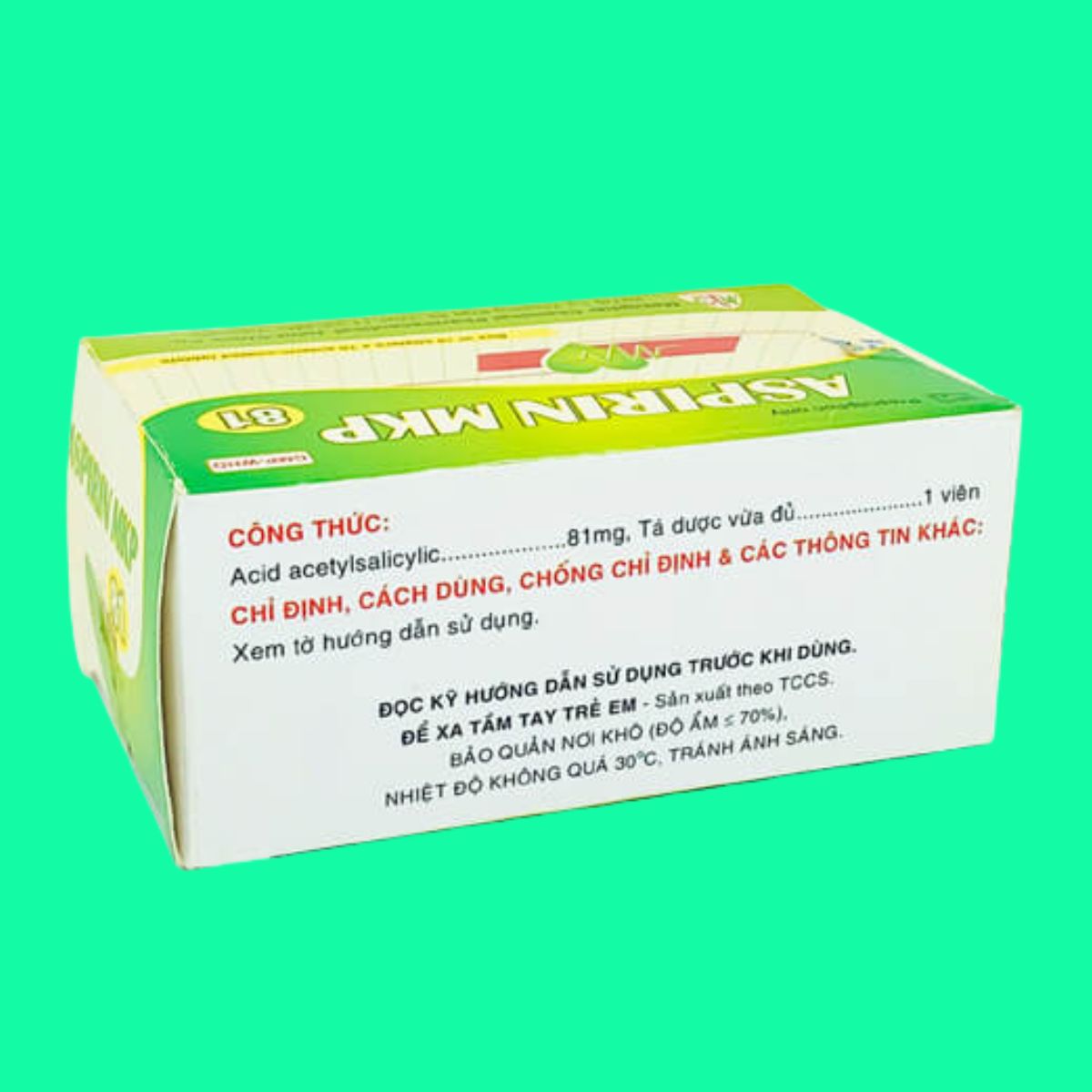 Aspirin MKP 81 (7) Aspirin MKP 81