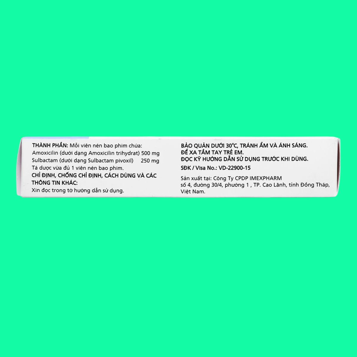 Bactamox 750 mg (6) Bactamox 750 mg