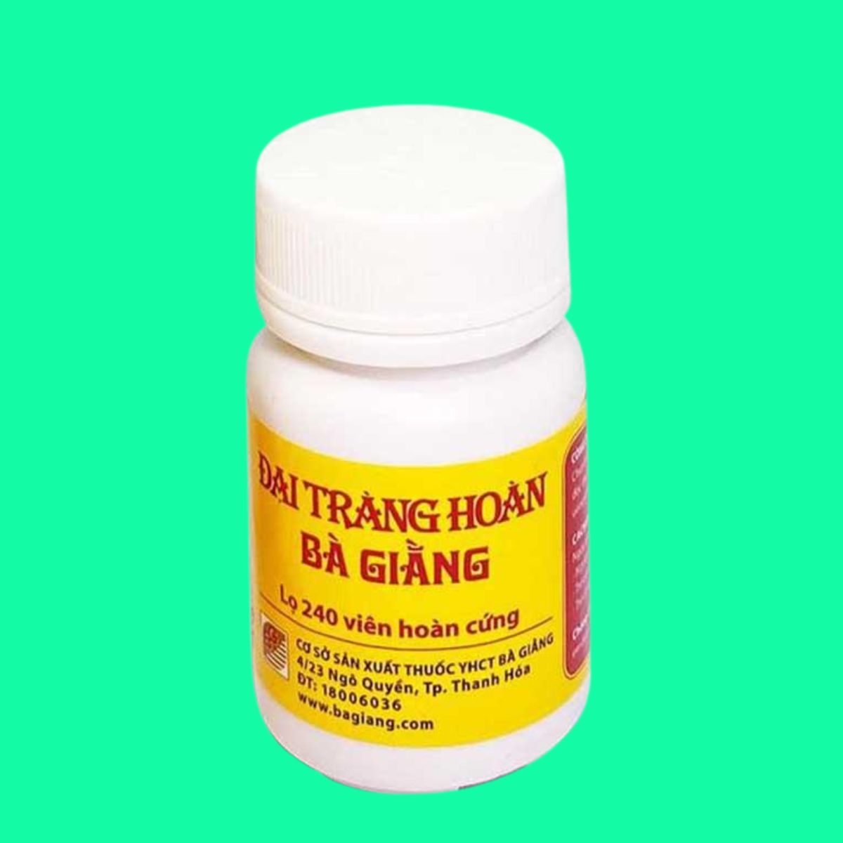 Đại Tràng Hoàn Bà Giằng (9) Đại Tràng Hoàn Bà Giằng