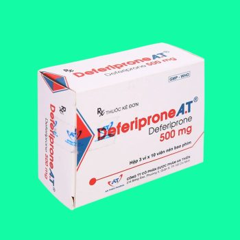 Deferiprone A.T 500mg 2 Deferiprone A.T 500mg