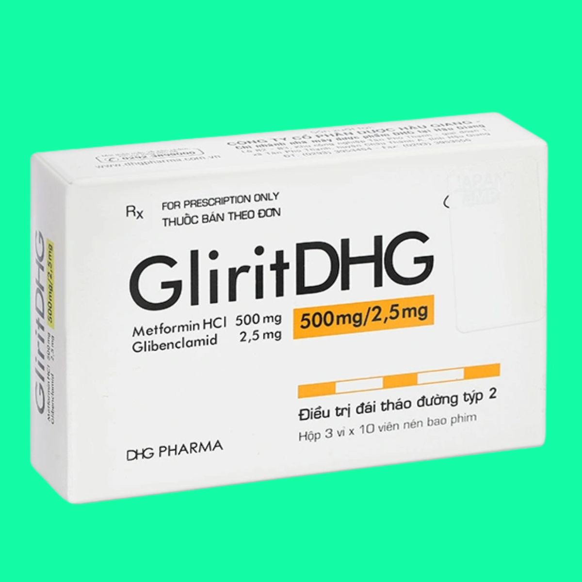GliritDHG 500mg_2.5mg (3) GliritDHG 500mg/2.5mg