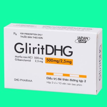 GliritDHG 500mg/2.5mg 3 GliritDHG 500mg/2.5mg