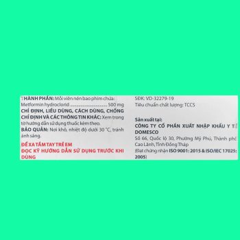 Glucofine 500 mg