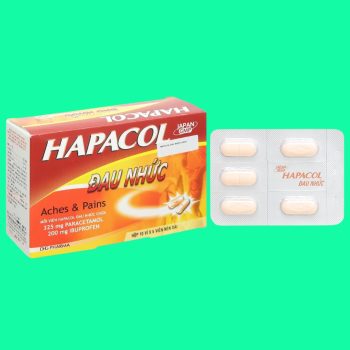 Thuốc Hapacol Đau Nhức giúp hạ sốt, giảm đau mức độ nhẹ đến vừa