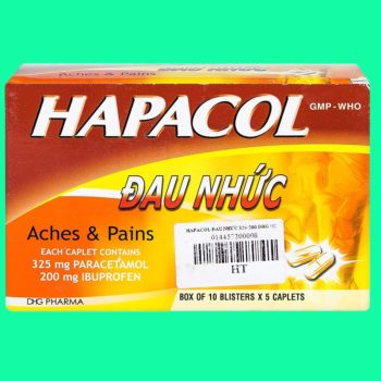 Thuốc Hapacol Đau Nhức giúp hạ sốt, giảm đau mức độ nhẹ đến vừa