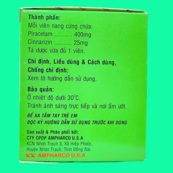 MaxxViton Plus 400mg/25mg 4 Thuốc MaxxViton Plus 400mg/25mg - điều trị rối loạn tiền đình