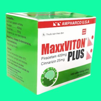 MaxxViton Plus 400mg/25mg 2 Thuốc MaxxViton Plus 400mg/25mg - điều trị rối loạn tiền đình