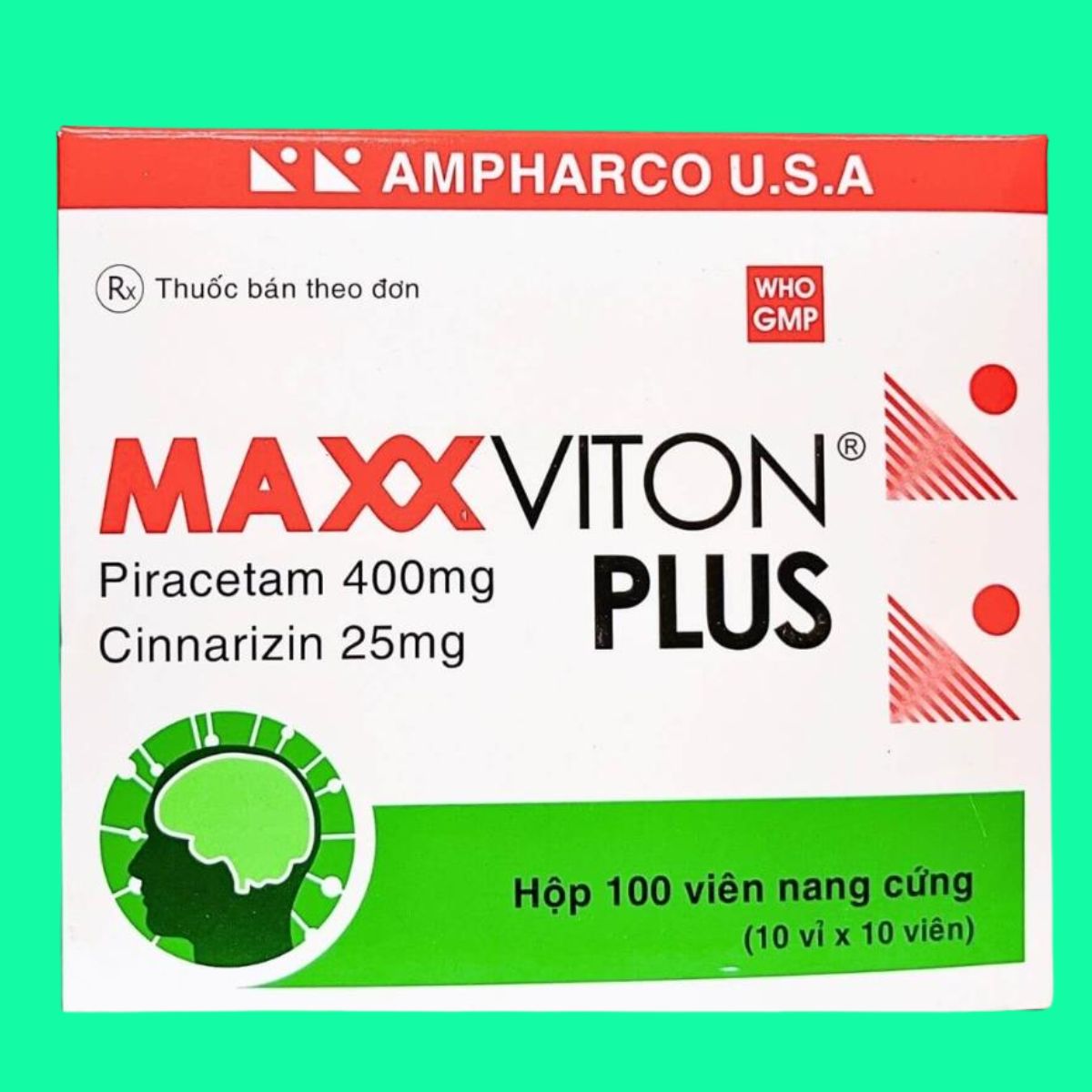 MaxxViton-Plus-400mg25mg-6 Thuốc MaxxViton Plus 400mg/25mg - điều trị rối loạn tiền đình