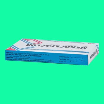 Thuốc Mekocefaclor 250mg Mekophar điều trị nhiễm khuẩn đường hô hấp
