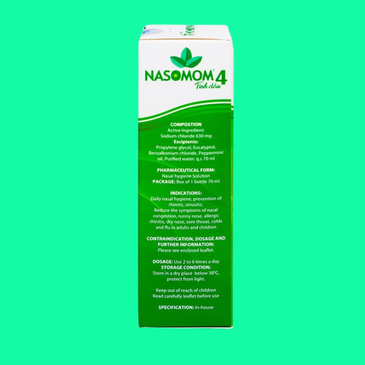 Nasomom - 4 Tinh Dầu (4) Nasomom - 4 Tinh Dầu
