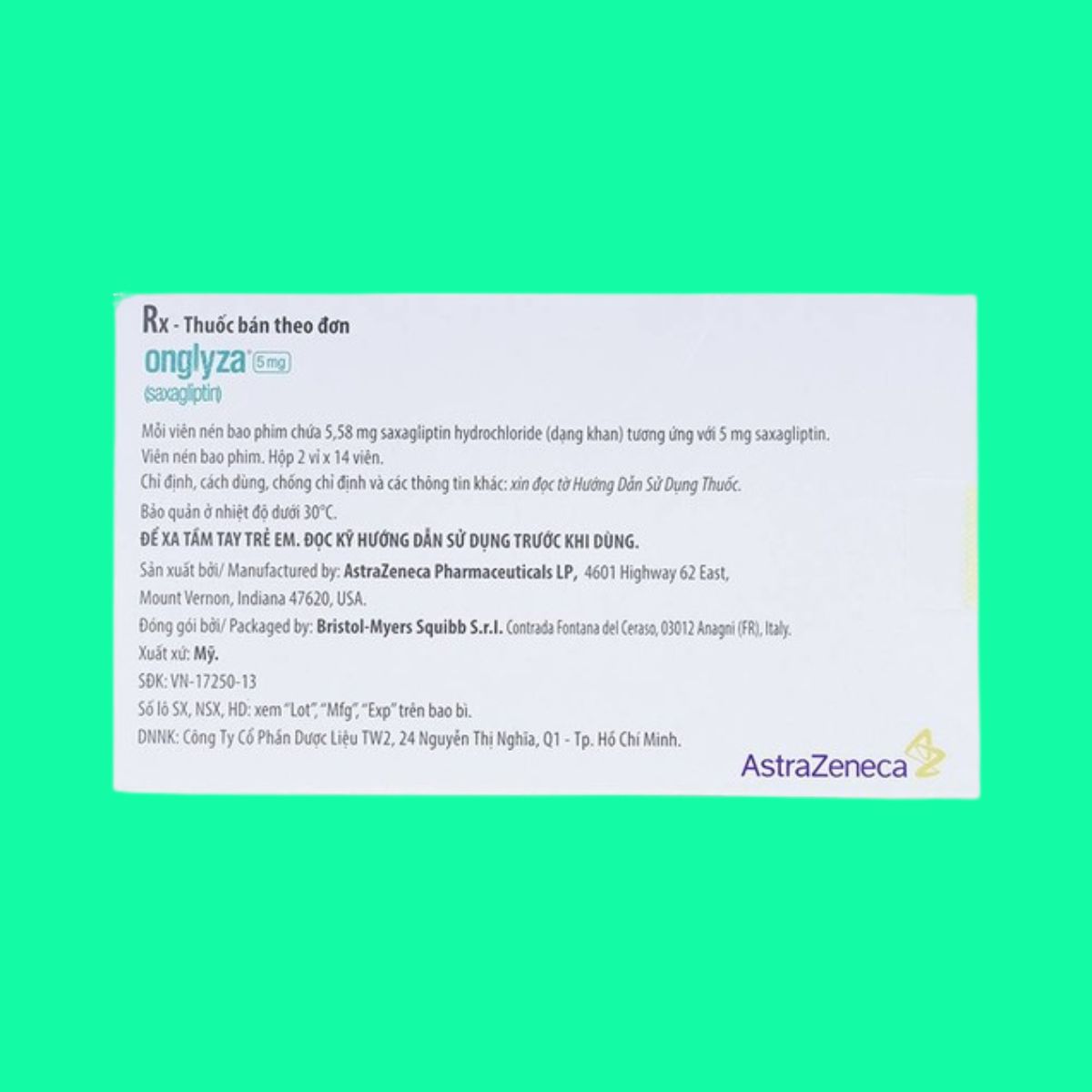 Onglyza 5mg (3) Onglyza 5mg