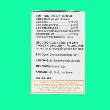 Picencal Tablet