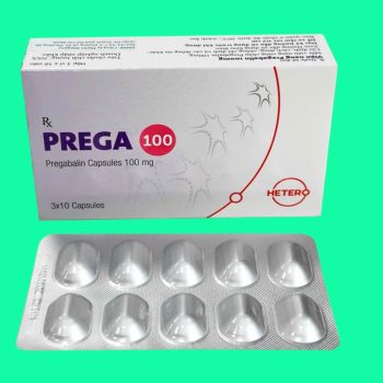 Thuốc Prega 100 Hetero điều trị đau thần kinh ngoại biên và trung ương