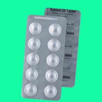 Rabizol 20 Tablet 10 Thuốc Rabizol 20 Tablet điều trị loét dạ dày tá tràng đang tiến triển