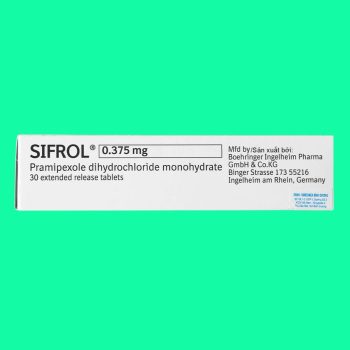 Sifrol 0.375mg
