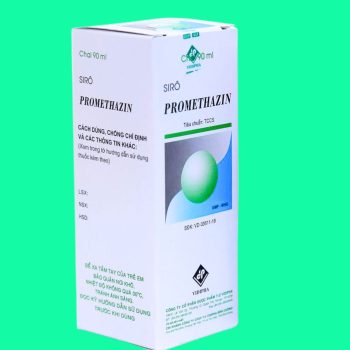 Siro Promethazin Vidipha 2 Thuốc Siro Promethazin Vidipha điều trị các triệu chứng mày đay, viêm mũi