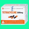 Tetracycline 500mg Mekophar 7 Thuốc Tetracycline 500mg Mekophar điều trị nhiễm khuẩn nhạy cảm với thuốc