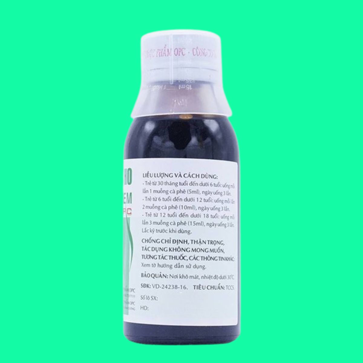 Thuốc ho trẻ em OPC (9) Thuốc ho trẻ em OPC