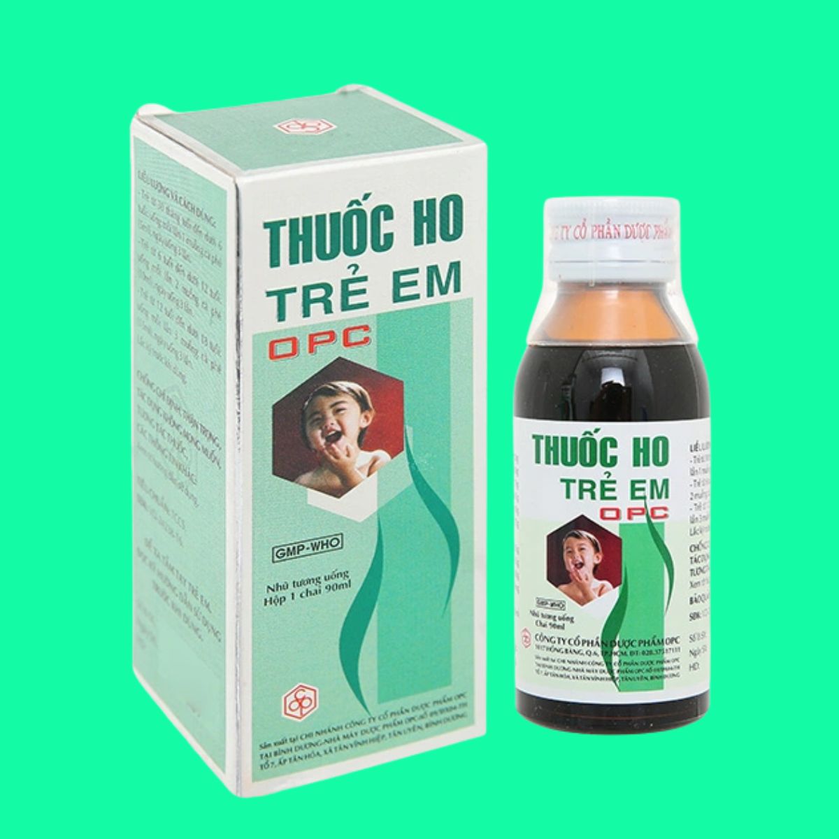 Thuốc ho trẻ em OPC Thuốc ho trẻ em OPC