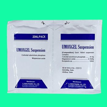 Umoxgel Suspension 9 Thuốc Umoxgel Suspension điều trị viêm dạ dày, loét dạ dày - tá tràng