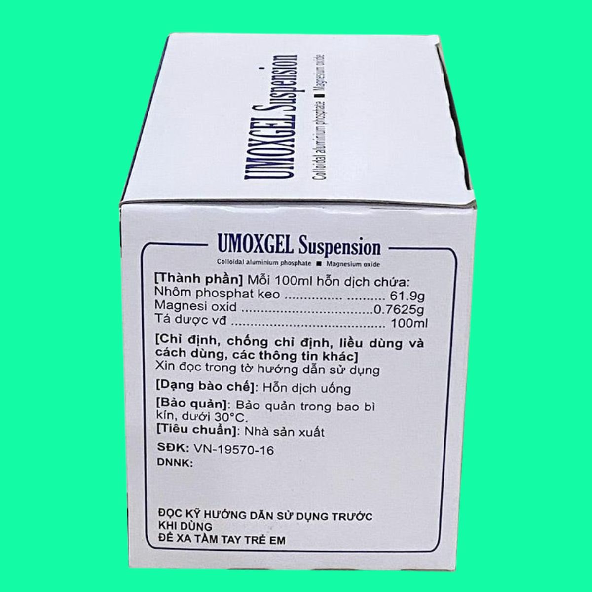 Umoxgel-Suspension-3 Thuốc Umoxgel Suspension điều trị viêm dạ dày, loét dạ dày - tá tràng