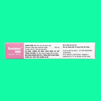 Zanimex 500mg