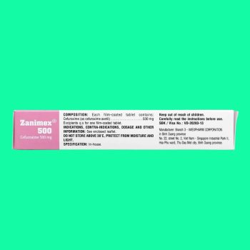 Zanimex 500mg