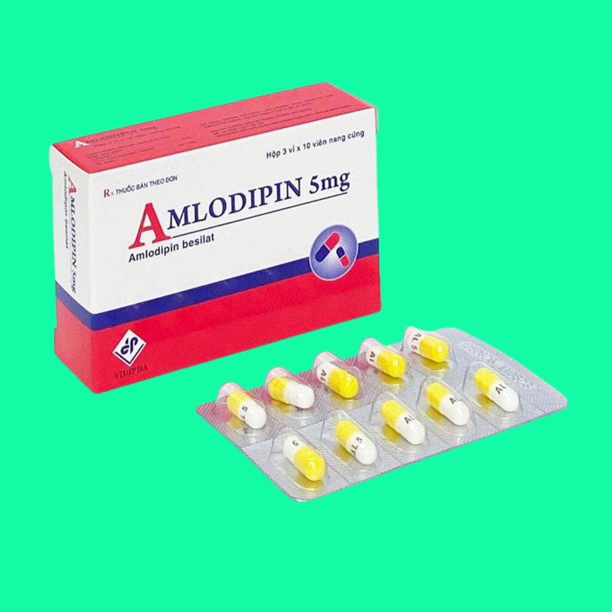 Amlodipin 5mg Vidipha (1) Amlodipin 5mg Vidipha