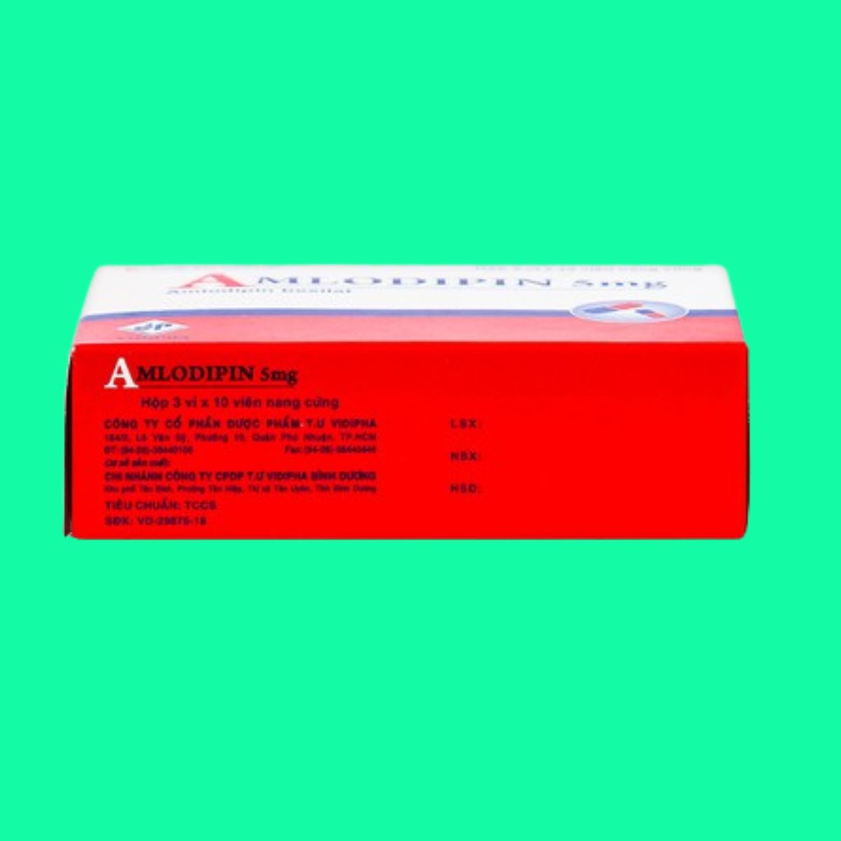 Amlodipin 5mg Vidipha (6) Amlodipin 5mg Vidipha