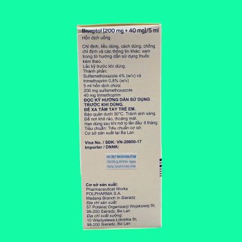Biseptol 80ml Polpharma