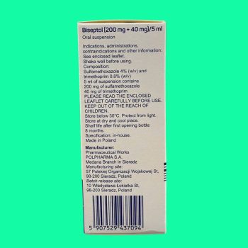 Biseptol 80ml Polpharma