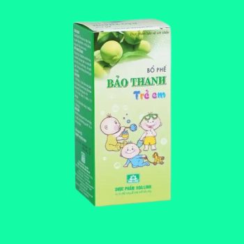 Bổ Phế Bảo Thanh Trẻ Em 3 Bổ Phế Bảo Thanh Trẻ Em