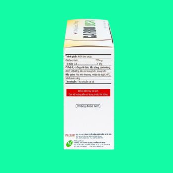 Carbo USR 250mg 3 Carbo USR 250mg