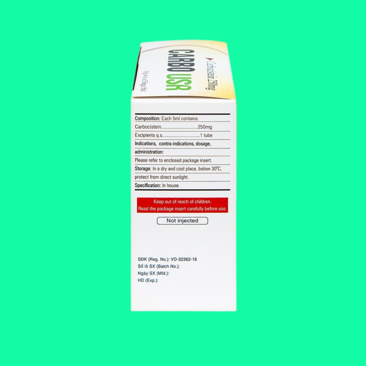 Carbo USR 250mg (4) Carbo USR 250mg
