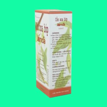 Cồn xoa bóp Jamda