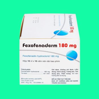 Fexofenaderm 180 mg