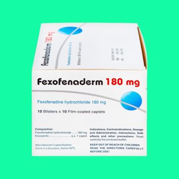 Fexofenaderm 180 mg