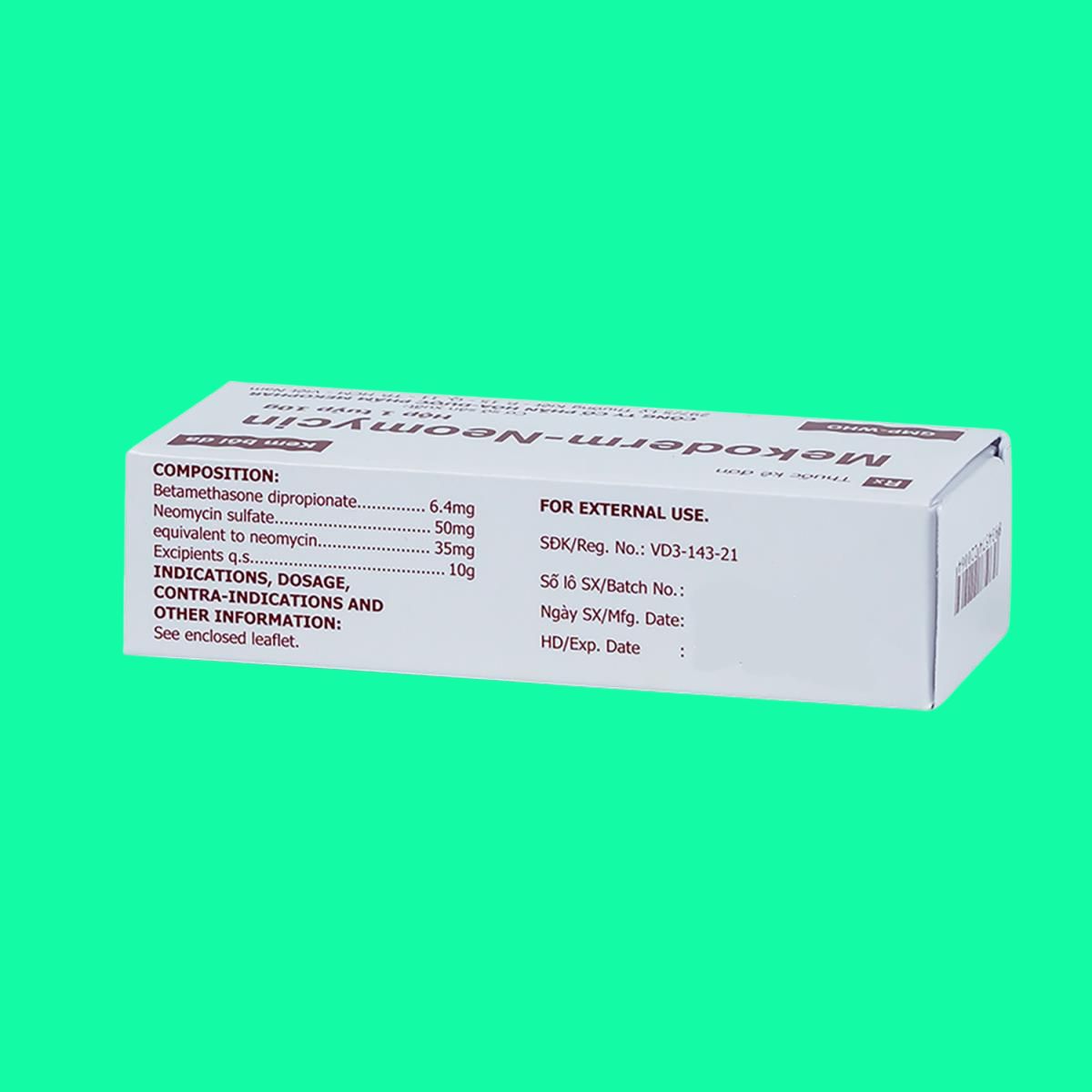 Mekoderm-Neomycin (4) Mekoderm-Neomycin