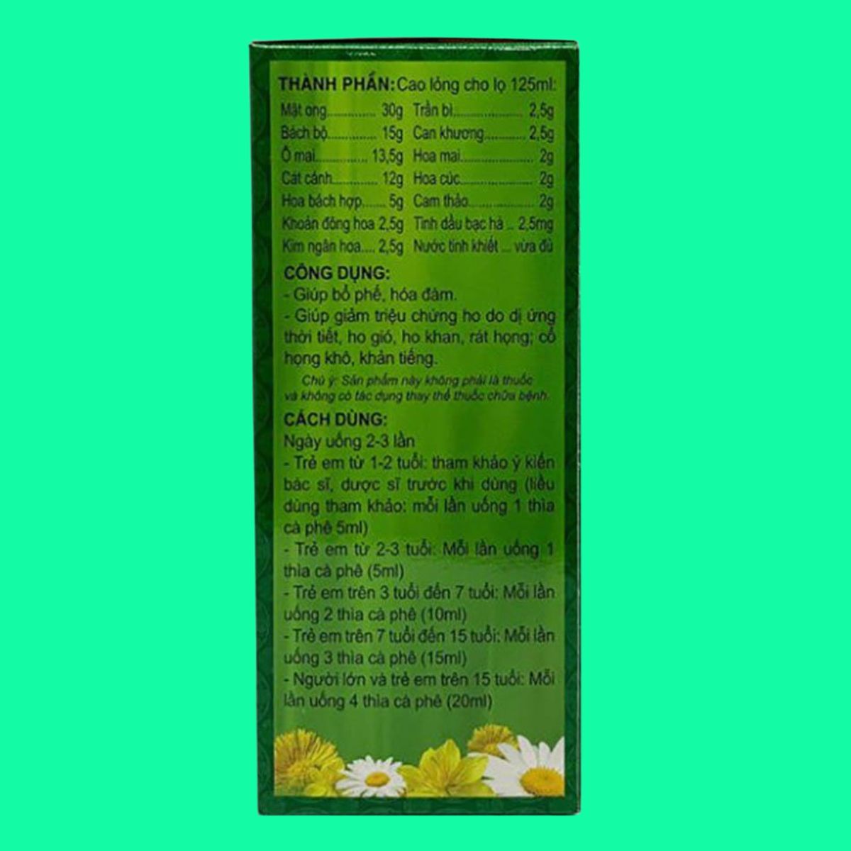 Siro ho An Khái Hoa (5) Siro ho An Khái Hoa