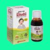 Siro ho Ích Nhi không đường
