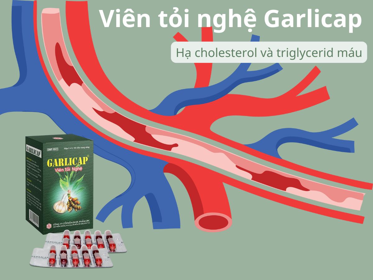 Viên tỏi nghệ Garlicap