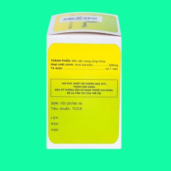 Vitamin C 500mg Vidipha 4 Vitamin C 500mg Vidipha