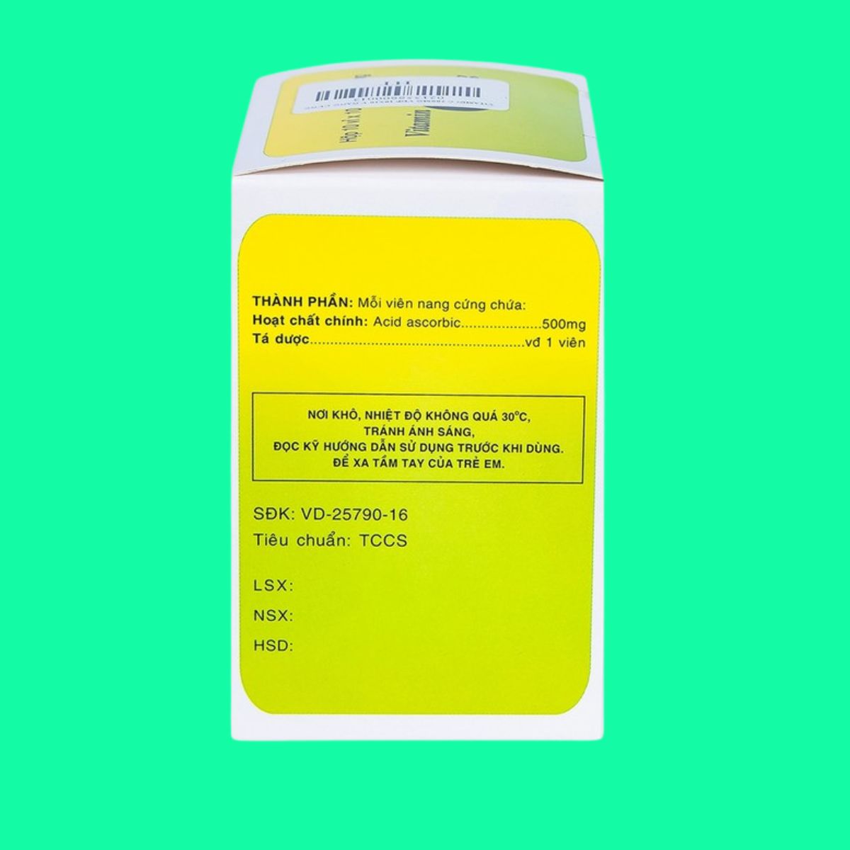 Vitamin C 500mg Vidipha (4) Vitamin C 500mg Vidipha