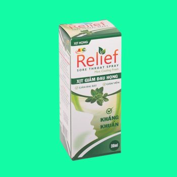 Xịt Họng Abc Relief 3 Xịt Họng Abc Relief