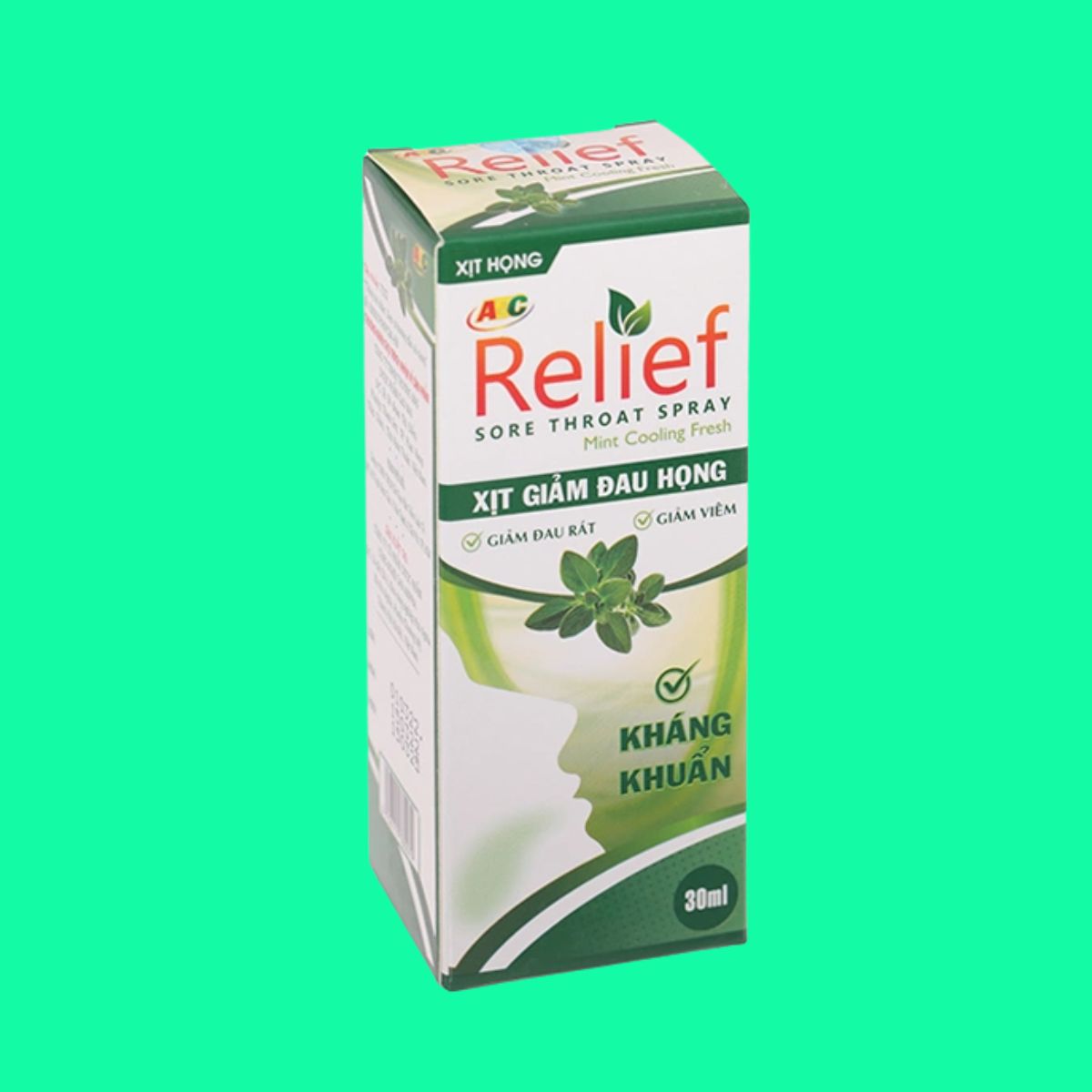 Xịt Họng Abc Relief (3) Xịt Họng Abc Relief