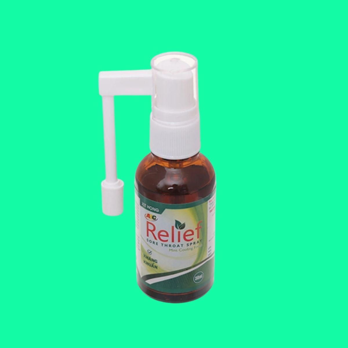 Xịt Họng Abc Relief (6) Xịt Họng Abc Relief