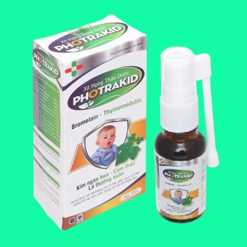 Xịt Họng Thảo Dược Photrakid