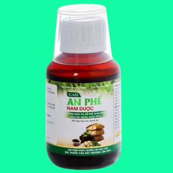 Cao An Phế Nam Dược 6 Cao An Phế Nam Dược 100ml giúp bổ phế, giúp giảm đờm và giảm ho