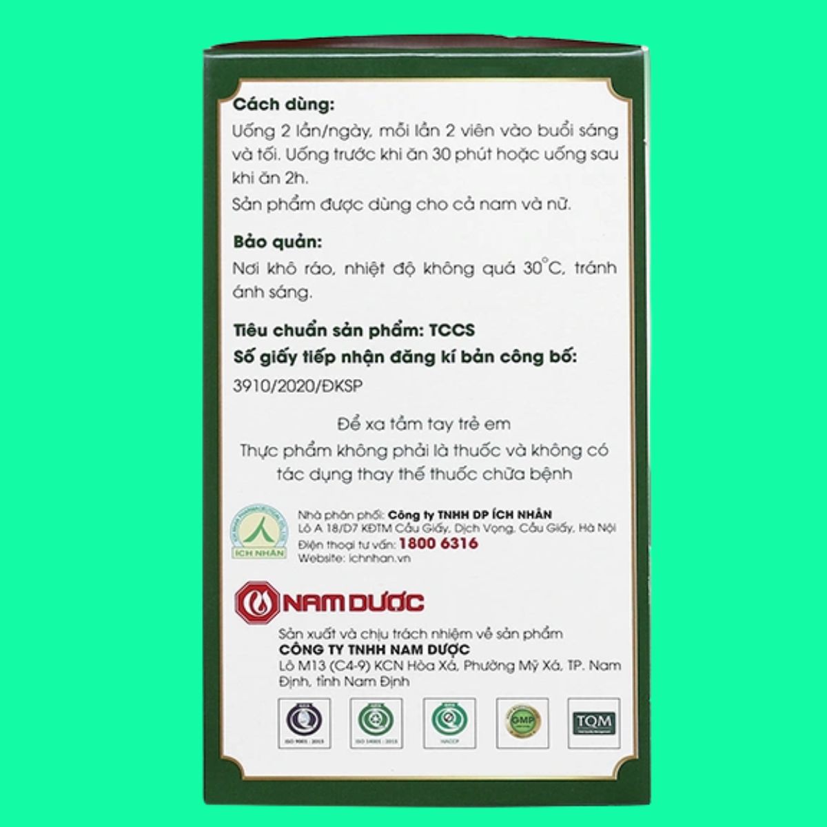 nieu-khang-ich-nhan-2 Niệu Khang Ích Nhân giúp bổ thận, mạnh gân cốt, cải thiện chức năng thận