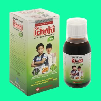 Siro Ho Cảm Ích Nhi 3+ giúp giảm các triệu chứng cảm cúm, làm dịu cơn ho
